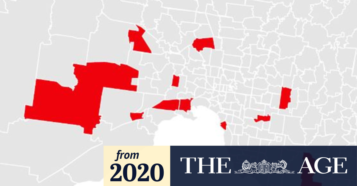 Melbourne coronavirus data The 11 Melbourne postcodes ans suburbs where 'mystery' COVID19